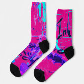 Inh. Liebe... 2 Socken (Linkes Detail)