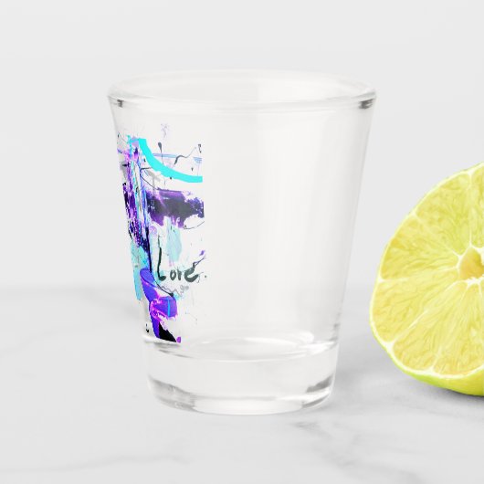 Inh. Love. 2 Schnapsglas (Rechts)