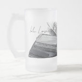 Inh. Love. 4 Mattglas Bierglas (Links)