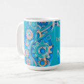 Inh. Love 5 Agenda Kaffeetasse (Vorderseite Links)