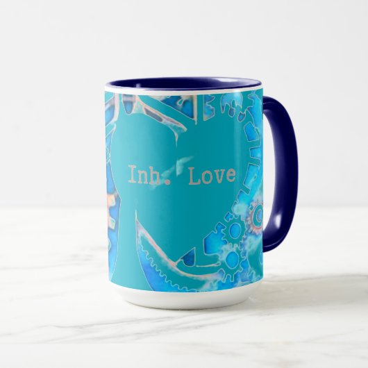 Inh. Love 5 Agenda Tasse (VorderseiteRechts)