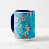 Inh. Love 5 Agenda Tasse (Vorderseite Links)