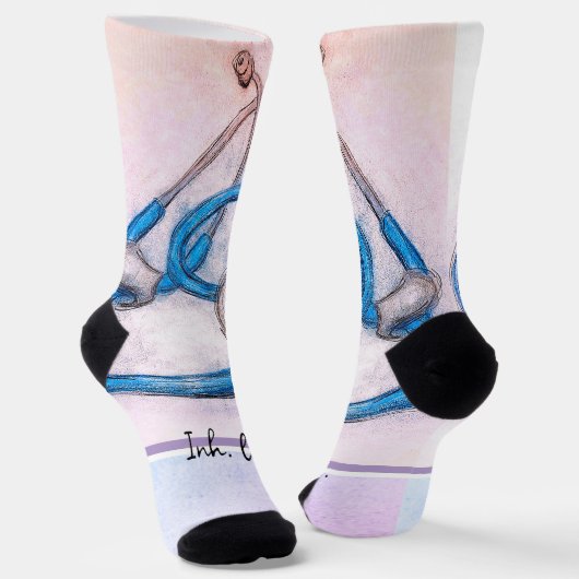 Inh. love socken (Gewinkelt)