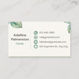 Inhaber der Business Card/CEO Visitenkarte