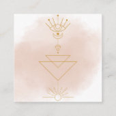 Inhaber der Visitenkarte (Rückseite)