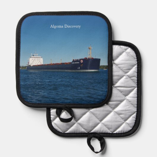 Inhaber des Algoma Discovery-Potts Topflappen (Vorderseite/Rückseite)