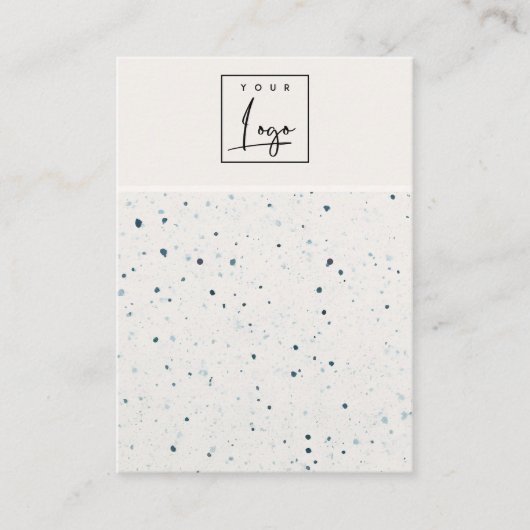 Inhaber des Blauen Zeichentrickzeichens Visitenkarte (Vorderseite)