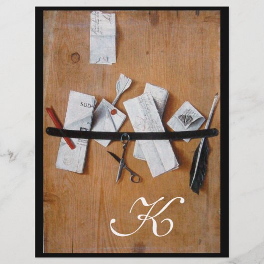 INHABER DES HOLZMONOGRAMM, braun, schwarz (Vorderseite)