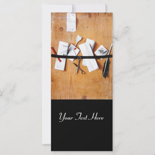 INHABER DES HOLZMONOGRAMM, schwarz-braun (Vorderseite)