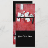 INHABER DES SCHREIBENS IN HOLZMONOGRAMM, schwarz,  (Vorne/Hinten)