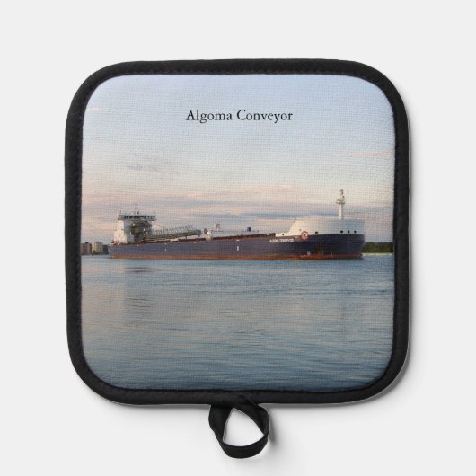 Inhaber eines Algoma Conveyor Potts Topflappen (Vorderseite)