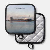 Inhaber eines Algoma Conveyor Potts Topflappen (Vorderseite/Rückseite)