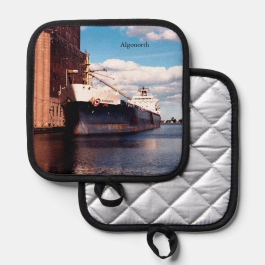 Inhaber eines Algonorth-Potts Topflappen (Vorderseite/Rückseite)