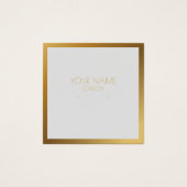 Inhaber eines Goldrands (Vorderseite)