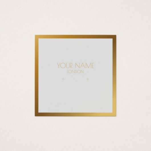 Inhaber eines Goldrands (Vorderseite)