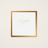 Inhaber eines Goldrands (Vorderseite)