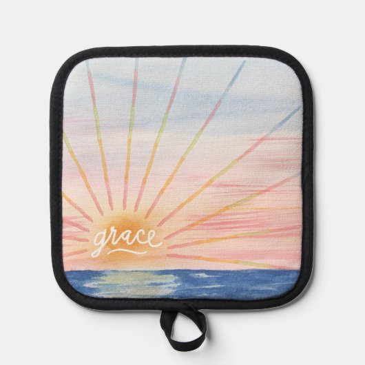 Inhaber eines Grace Pot Topflappen (Vorderseite)