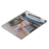 Inhaber von Erdbeereis Notizblock (Linke Seite)