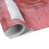 INHABER VON SCHREIBTIEREN IM MONOGRAMM FÜR HOLZ, R GESCHENKPAPIER (Rolleneckpunkt)