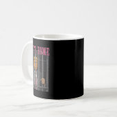 Inhaftierte Führer Humor Statement Daddy's Home An Kaffeetasse (Vorderseite Links)