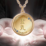 Inhala Energía, Exhala Luz alta protección Reiki Vergoldete Kette<br><div class="desc">Inhala Energía, Exhala Luz alta protección Reiki, gracias al poder de Reiki Usui imbuido en si símbolo Universal. Este collar está pensado para: Mujeres que practican Reiki o desean comenzar su camino. Personas interesadas en la meditación, la sanación energética y el autoconocimiento. Quienes buscan un accesorio con propósito: para llevar...</div>