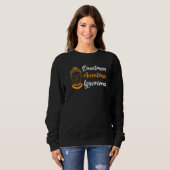 Inhalation exhalation ignore Buddha head silhouett Sweatshirt (Vorne ganz)