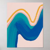 Inhalative Exhale - Abstrakte Motion Design Poster (Vorne)