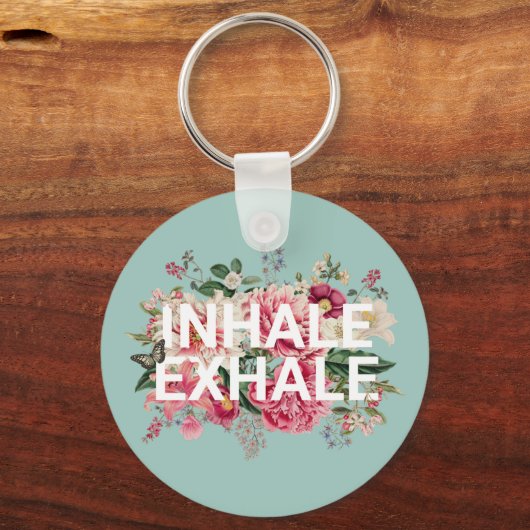 Inhalative Exhale Bluthochdruck Schlüsselanhänger (Vorderseite)