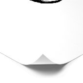 Inhalative Exhale Typografie Poster (Ecke)