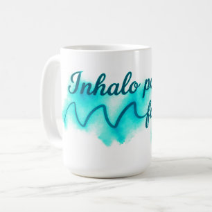 Inhalator, um der Routine zu entfliehen Inh-Aqua Kaffeetasse