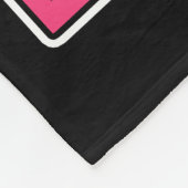 Inhale Caffeine Exhale Negativity  Fleecedecke (Ecke)