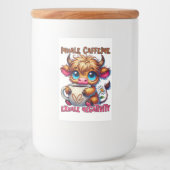 Inhale Caffeine Exhale Negativity  Lebensmitteletikett (Vorderseite)