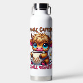 Inhale Caffeine Exhale Negativity  Trinkflasche (Vorderseite)
