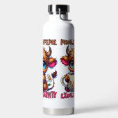 Inhale Caffeine Exhale Negativity  Trinkflasche (links)