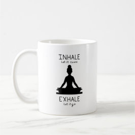 Inhale Exhale Yoga Kaffeetasse
