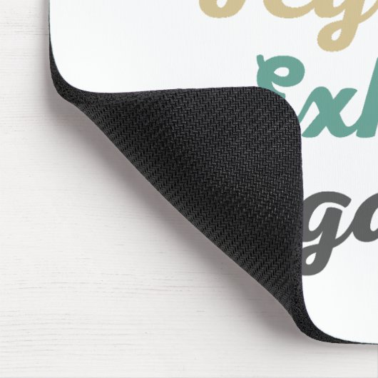 Inhale Feijoada Exhale Negativity Mouse Pad Mousepad (Ecke)