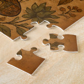 🧩 Inhale the Future, Exhale the Past – Boho Yoga Puzzle (Seite)