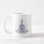 Inhalieren der Yoga-Tasse Kaffeetasse (Links)