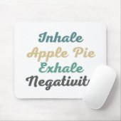 Inhalieren des Apfelkuchen-Exhale-Negativitätsmusk Mousepad (Mit Mouse)