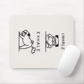 Inhalieren des Exhale-Mops Mousepad (Mit Mouse)