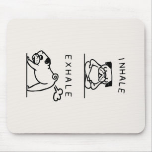Inhalieren des Exhale-Mops Mousepad