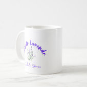 Inhalieren eines Lavendels, Tasse der Exhalestress (Vorderseite Links)