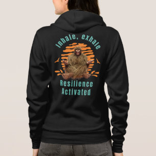 Inhalieren, Exhale Resilienz aktiviert Bigfoot Hoodie