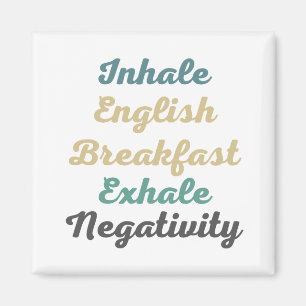 Inhalieren Sie englische Frühstücksmagnete für Exh Magnet