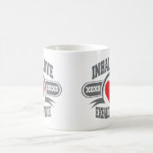 Inhalieren Sie Liebe, atmen Sie Dankbarkeit aus Kaffeetasse (Mittel)