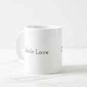 Inhalieren Sie Liebe, atmen Sie Frieden - Tasse (Vorderseite Links)