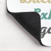 Inhalieren von Bacalhau Exhale Negativitätsmuskula Mousepad (Ecke)