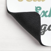 Inhalieren von Feta Käse Exhale Negativativity Mau Mousepad (Ecke)