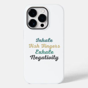 Inhalieren von Fischzüchtern Ausatmung Negativity  Case-Mate iPhone 14 Pro Hülle