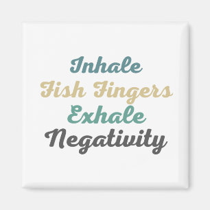 Inhalieren von Fischzüchtern Exhale Negativity-Mag Magnet